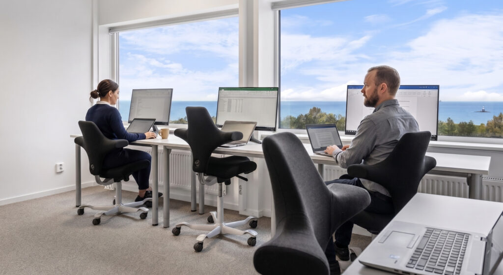 Hem coworking vid havet i Malmö – Redigerad